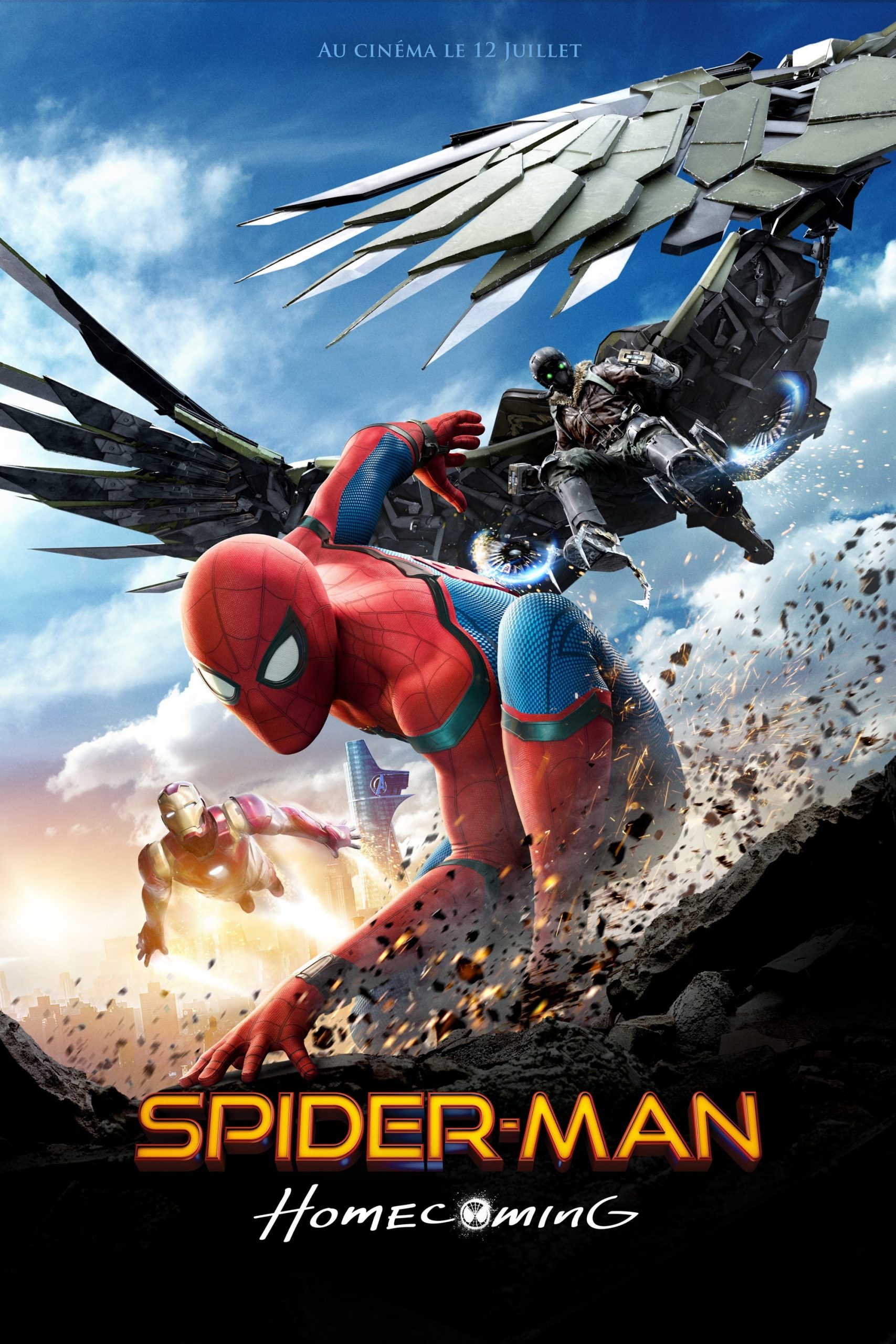 Affiche du film "Spider-Man : Homecoming"