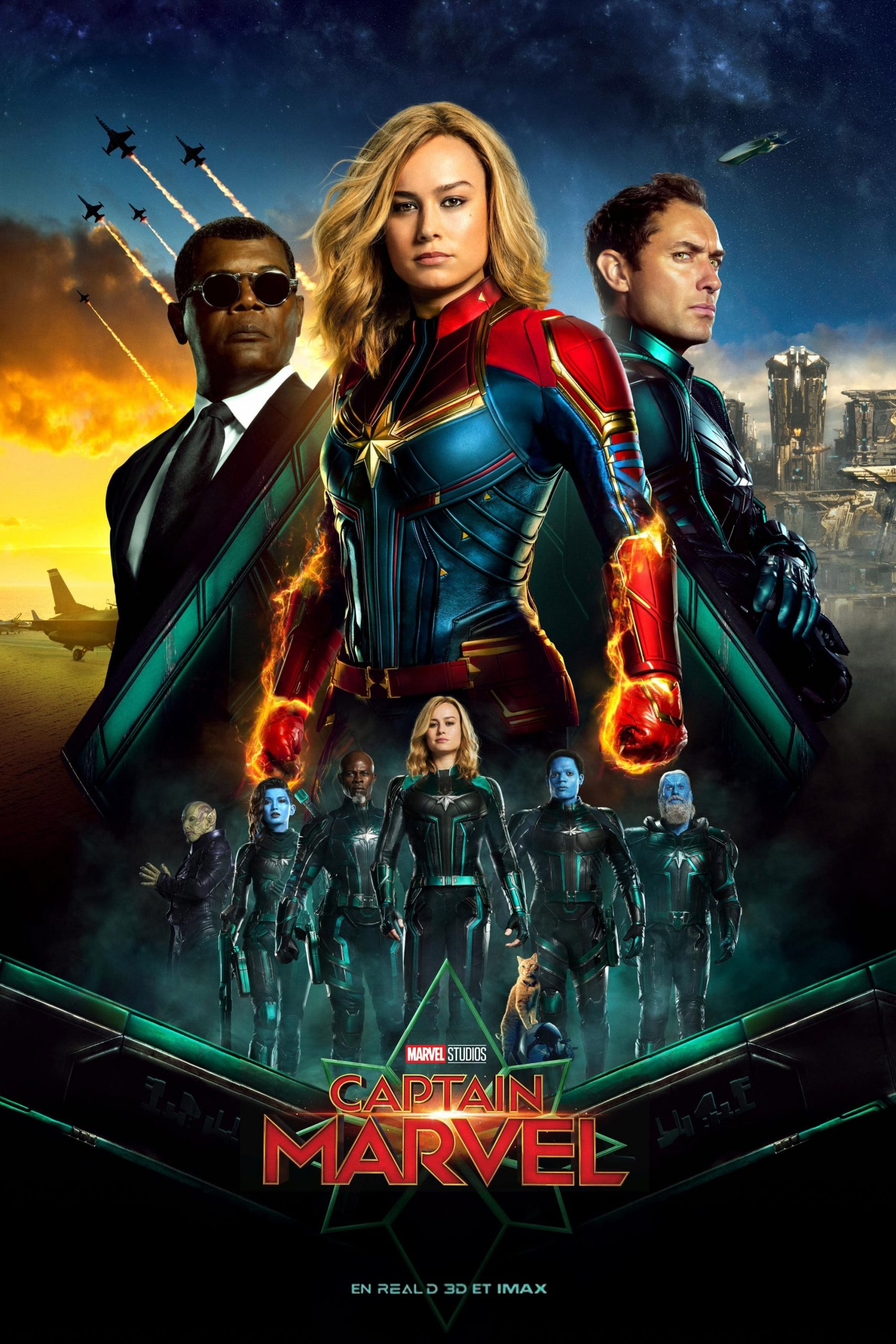 Affiche du film "Captain Marvel"